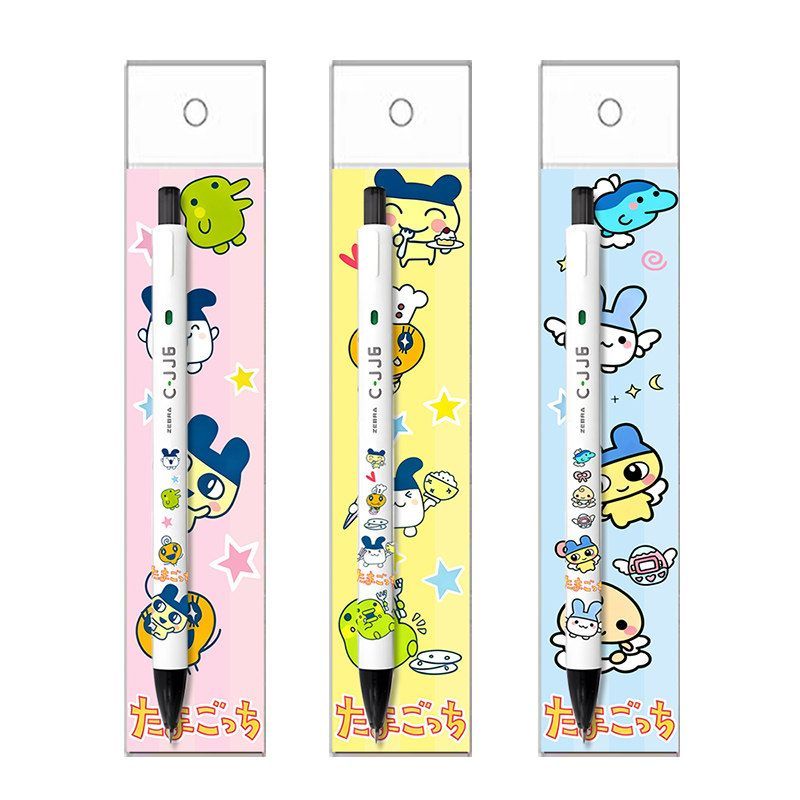 Bandai Model Tamagotchi - Stylo gel rétractable Tamagotchi mignon, encre