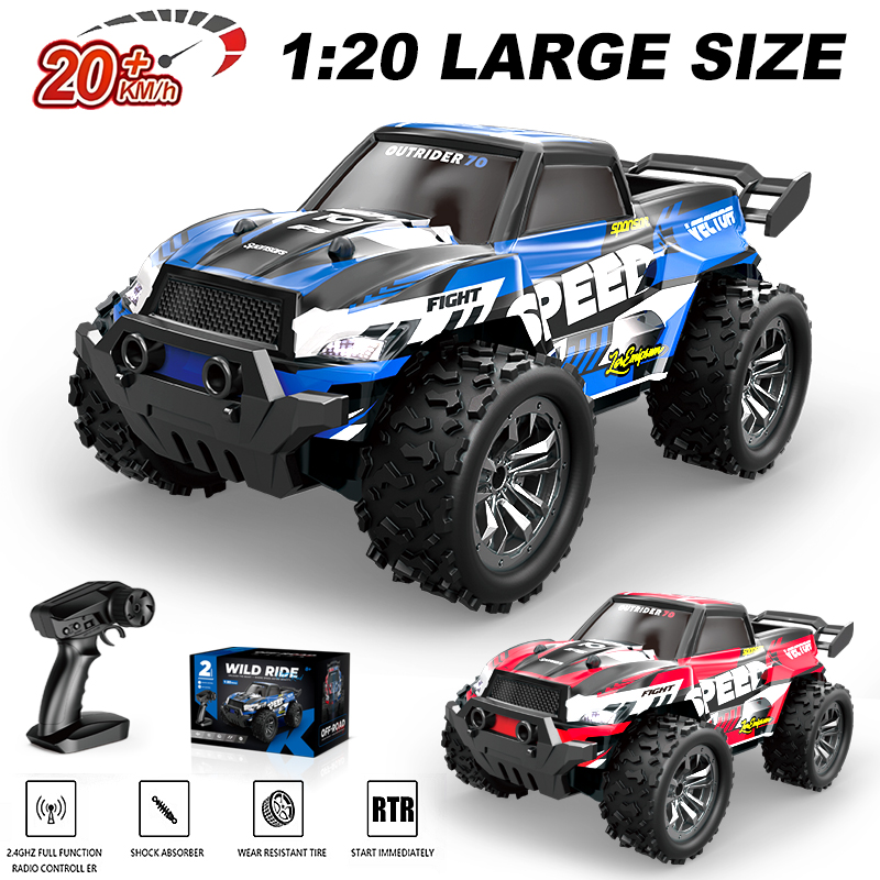 Kids Toys Under $20 - Voiture RC tout-terrain 1:20 2.4G 4WD