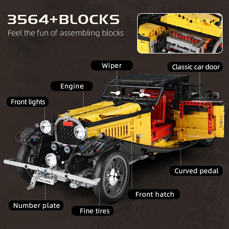 Kids Toys Vintage - MOULD KING 13080S Blocs de construction