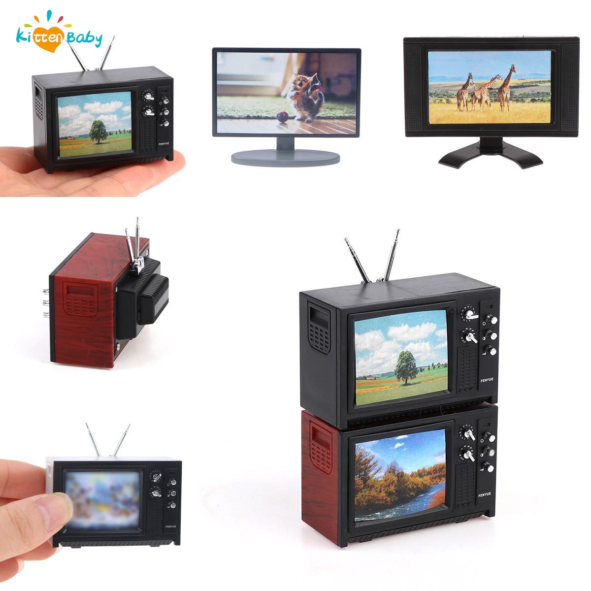 Kids Toys Vintage - Mini télévision vintage pour enfants, maison