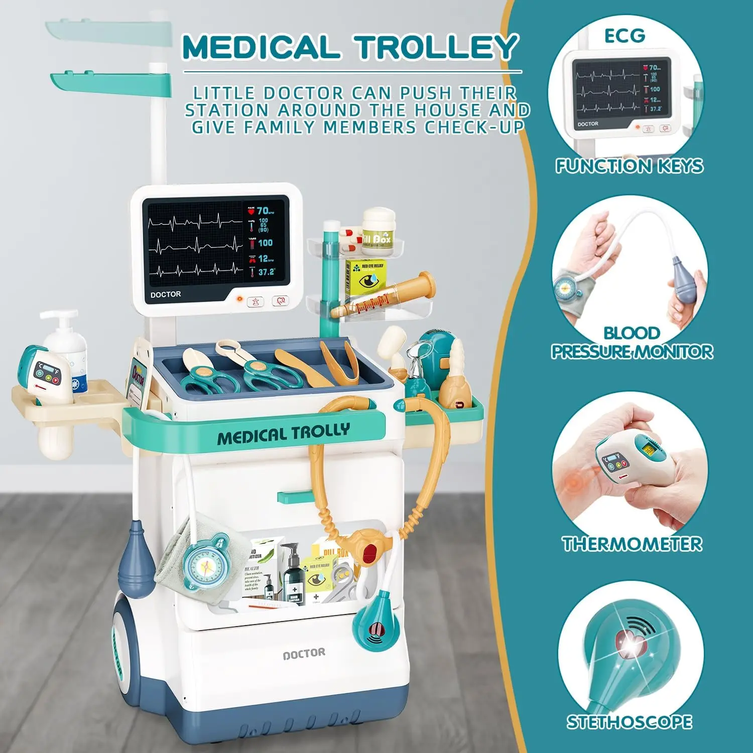 Kit médical pour enfants, joue - Kids Xray Toys avis et prix