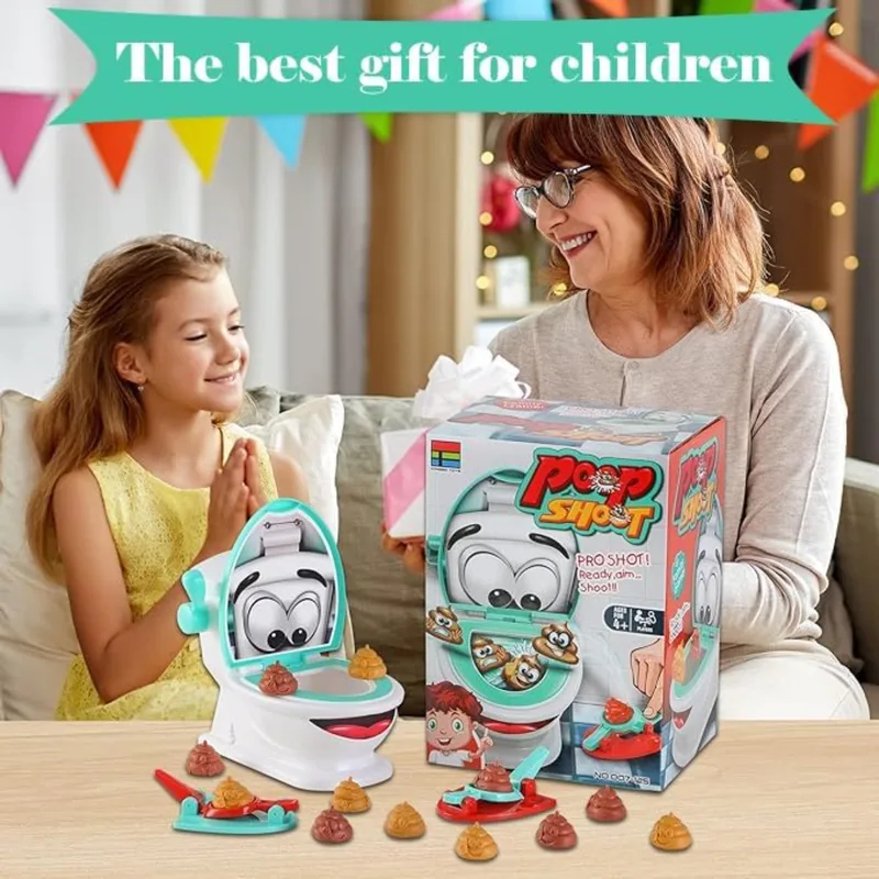 Jeu de toilette Poop Game avec - Kids Toys Under $20 avis et prix