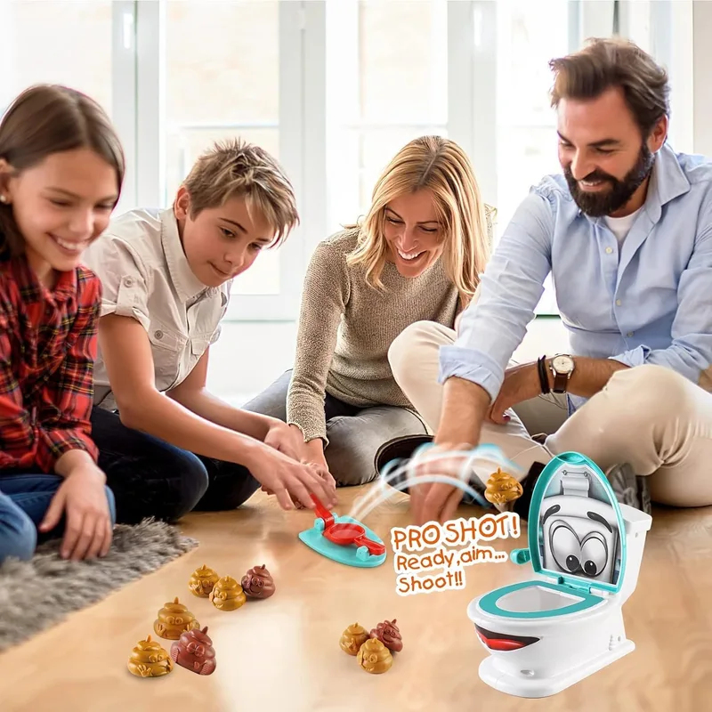 Jeu de toilette Poop Game avec - Kids Toys Under $20 avis et prix