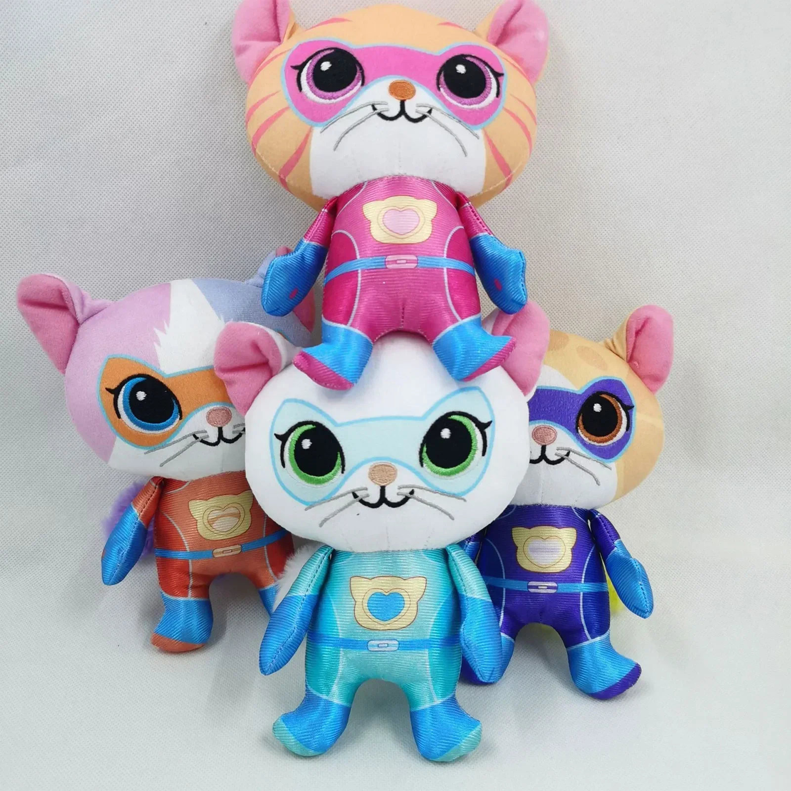 4 pièces Super Kitties équipe  - Kids Toys Yellow avis et prix