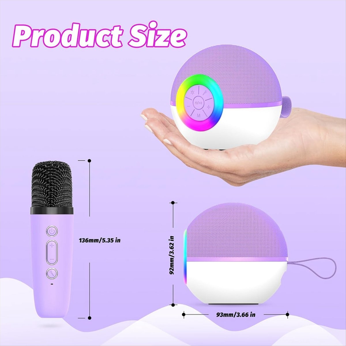 Mini machine de karaoké DTC5 a - Kids Microphone Karaoke avis et prix
