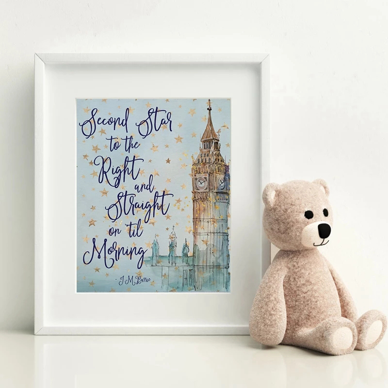 J.M. Affiche de Barrie Quote P - Kids Toys Quotes avis et prix