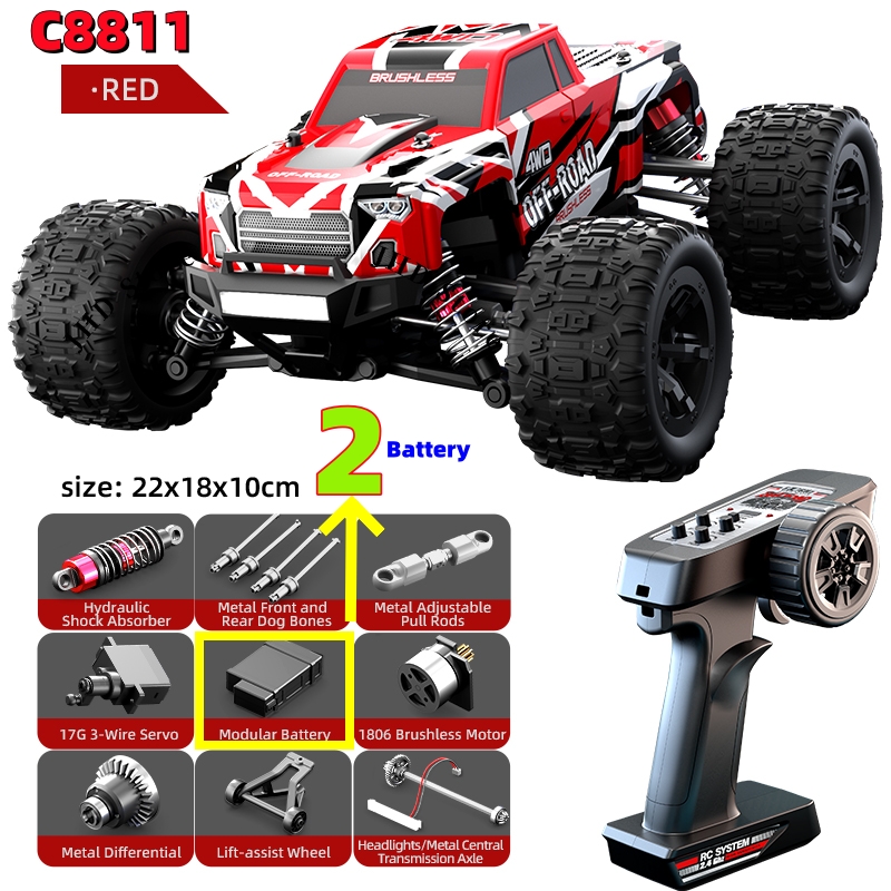 JHD C8811 40 KM/H voitures RC  - Kids Toys Under $20 avis et prix