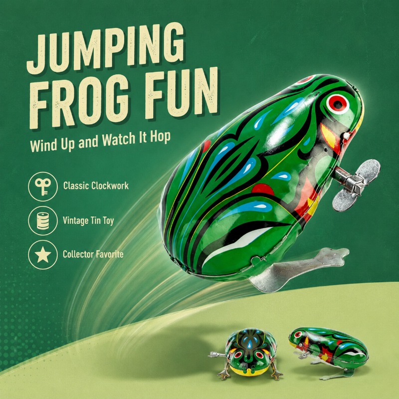 Jouet traditionnel grenouille  - Kids Toys Vintage avis et prix