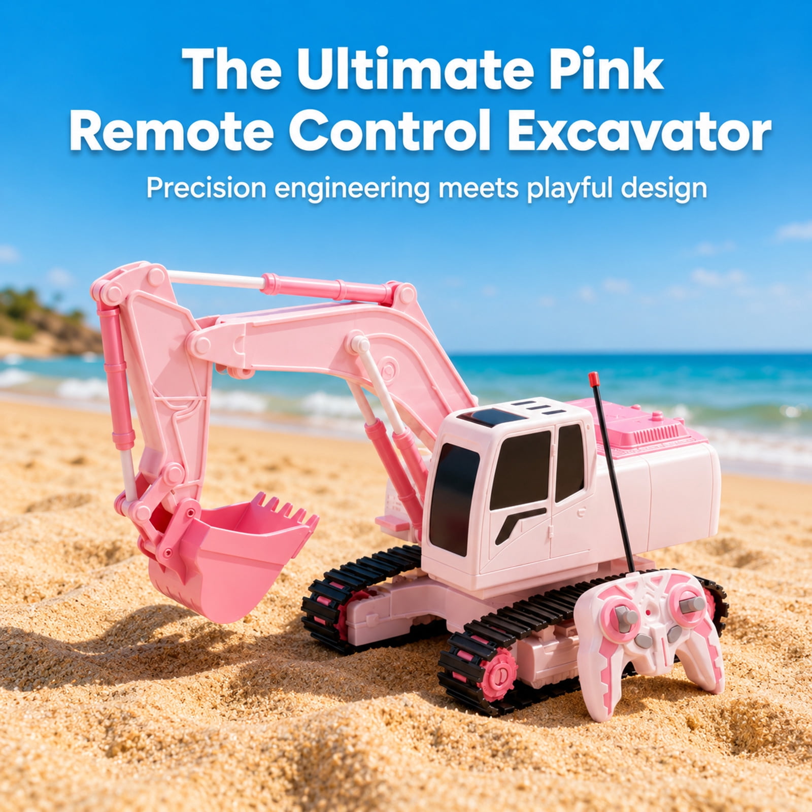 Jouet excavateur télécommandé  - Kids' Toys Channel avis et prix