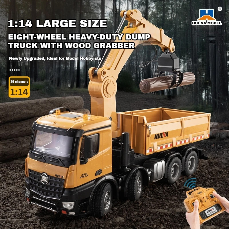 Huina 1538 RC camion à benne b - Kids' Toys Channel avis et prix