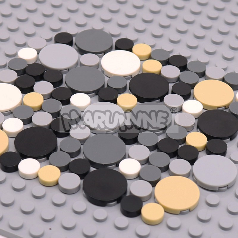 Blocs de carrelage ronds 1x1 2 - Lego Set City avis et prix
